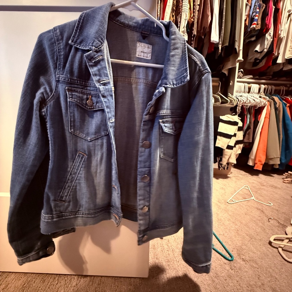 J. Crew Classic Blue Denim Jacket